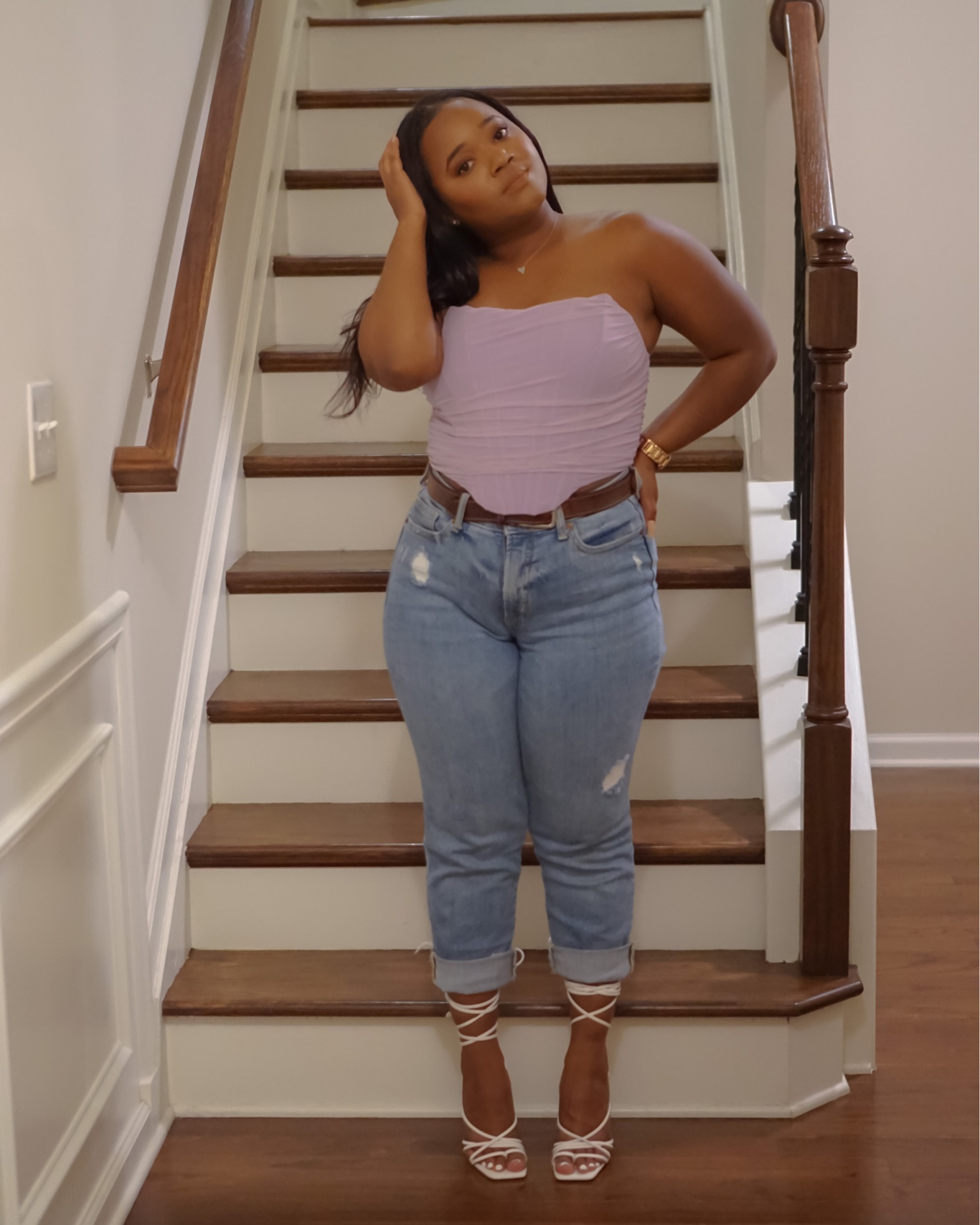 This corset top shapes the body like no other. 

#corsettop #springootd #houseofcbdupe #straplesstop

#LTKstyletip #LTKunder50 #LTKFind