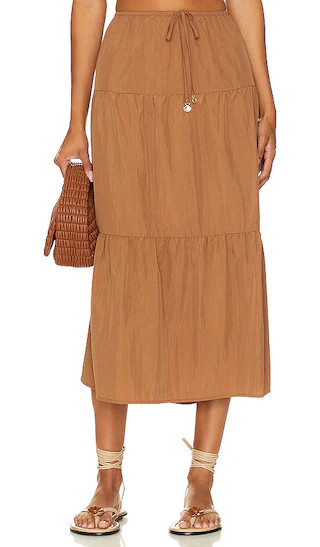 Mary Skirt in Toffee | Revolve Clothing (Global)