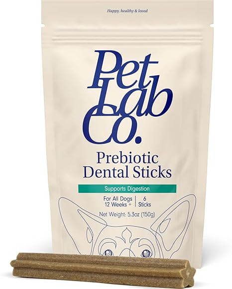 Petlab Co. Dental Sticks – Dog Dental Chews -Target Plaque & Tartar Build-Up at The Source - De... | Amazon (US)