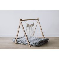 OAK baby gym, Wooden baby gym, Baby activity gym, Gift for Babt, Wood Baby Play Gym, Baby Toy, Woode | Etsy (UK)