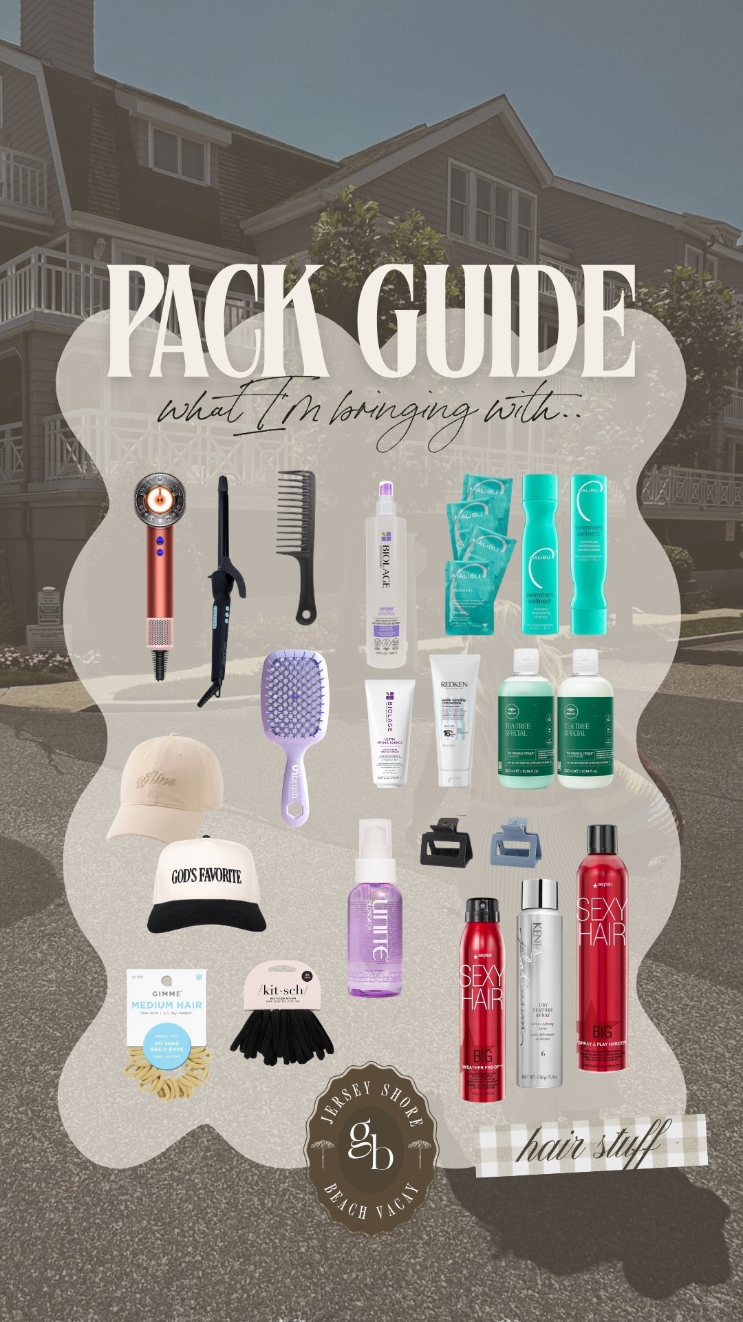 PACK GUIDE - for the shore

HAIR EDIT.

Amazon swim, aerie swim, Abercrombie swim, bikini, midsize, plus-size, high waisted bottoms, resort wear, vacation outfits, vacation swim, hair products, unite, biolage, swimmers shampoo, swimmers treatment, Dyson, Bioionic, hats, clips, unbrush.

#LTKSwim #LTKSeasonal #LTKBeauty