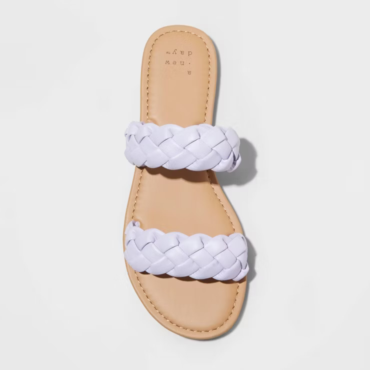 Women's Lucy Slide Sandals - A New Day™ | Target
