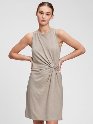 Sleeveless Knot-Waist Dress | Gap (US)