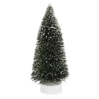 Miniature Bottle Brush Sisal Trees With Snow, 8"" By Darice | 6 Pack | Michaels® | Michaels Stores