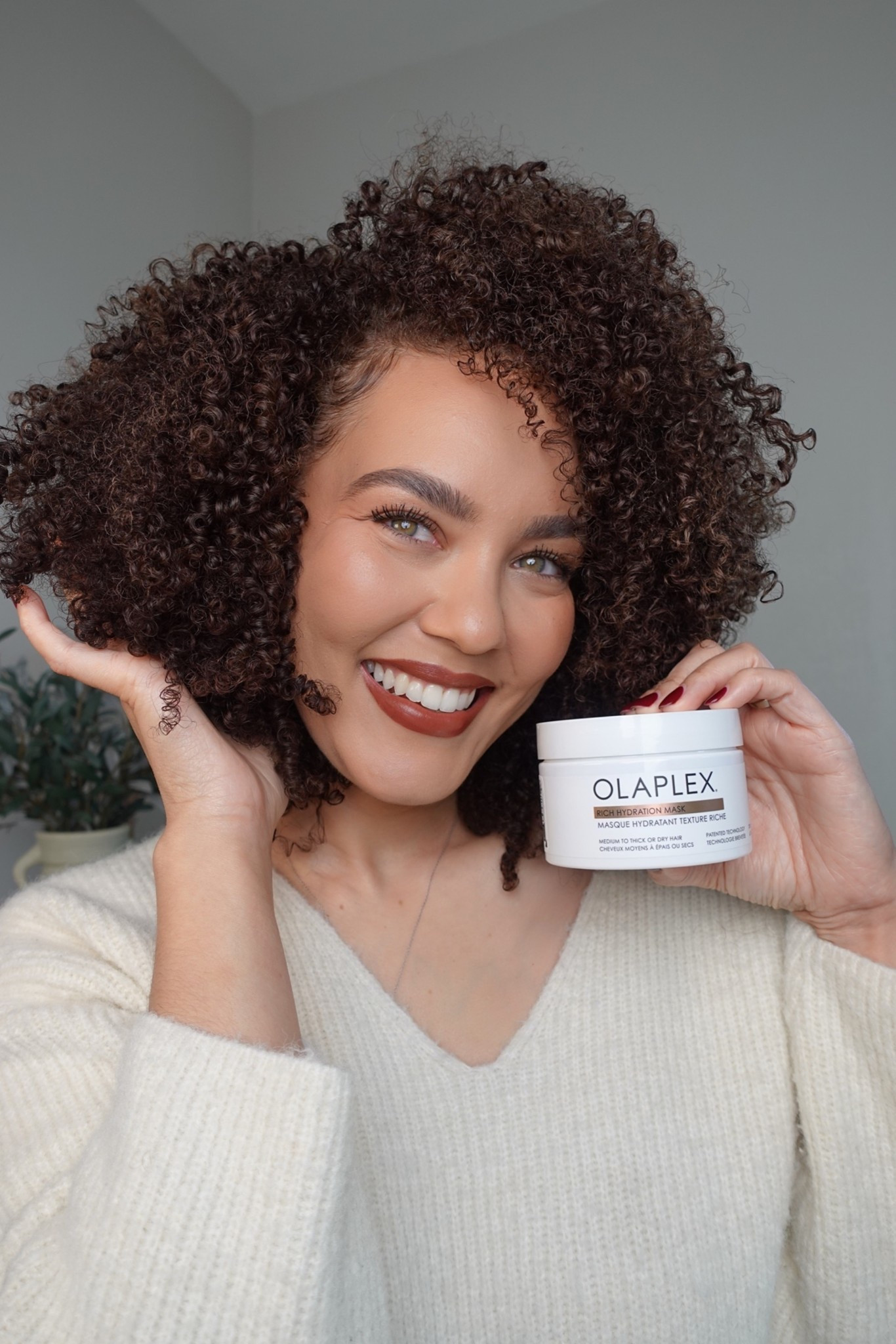 Does your hair need Hydration? The new Olaplex Rich Hydration Mask has been my go-to since I purchased it for my 3c4a tight curls. Great for post clarifying to put the moisture back into your hair. Bye thirty curls ✌🏽 

#LTKBeauty