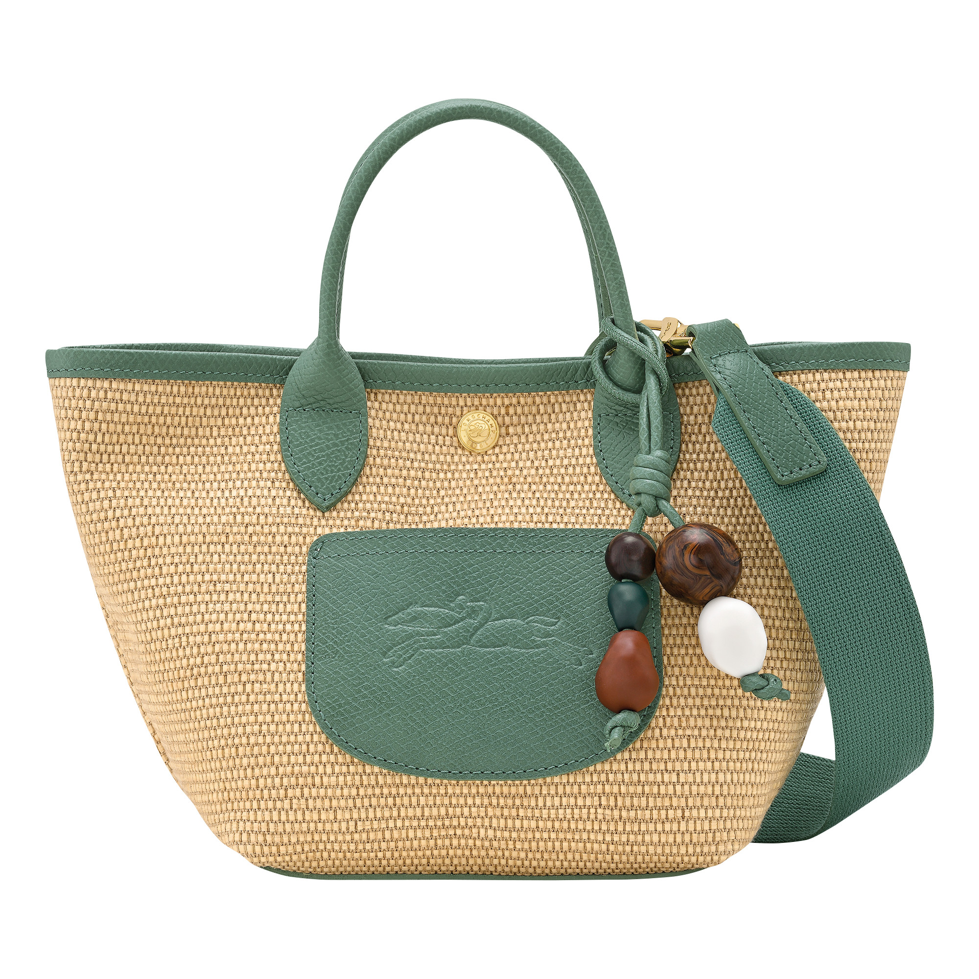 Le Pliage Collection XS Basket bag Oregano - Canvas | Longchamp US | Longchamp
