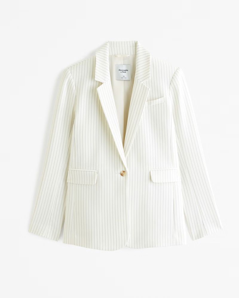Women's Classic Suiting Blazer | Women's Clearance | Abercrombie.com | Abercrombie & Fitch (US)