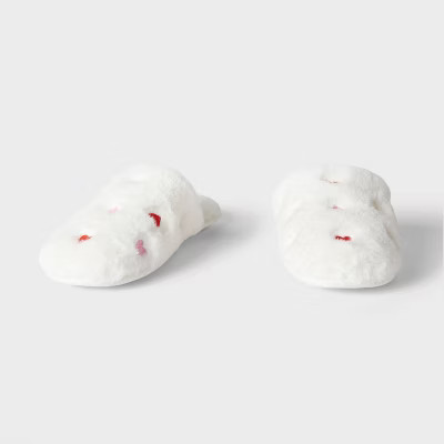 Women's Emily Scuff Slippers - Auden™ Cream M | Target