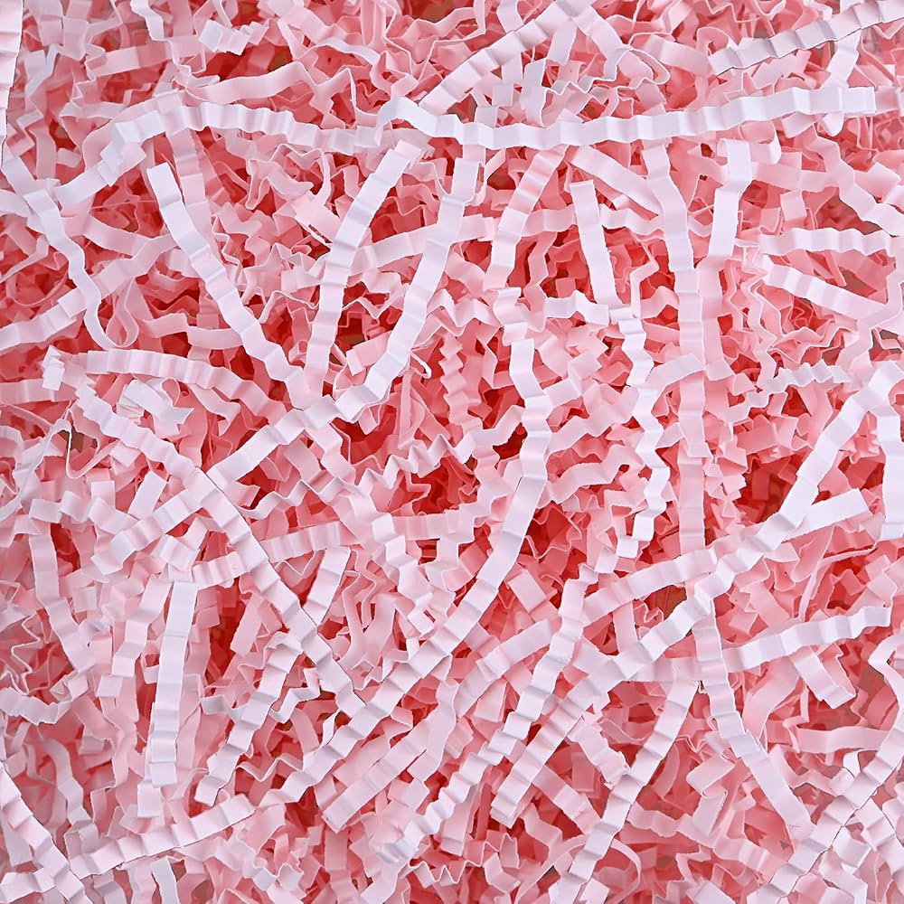 Raissily 10.5oz/300g Crinkle Cut Paper Shred Filler, Packing Grass Cushion for Valentine's Day We... | Amazon (US)