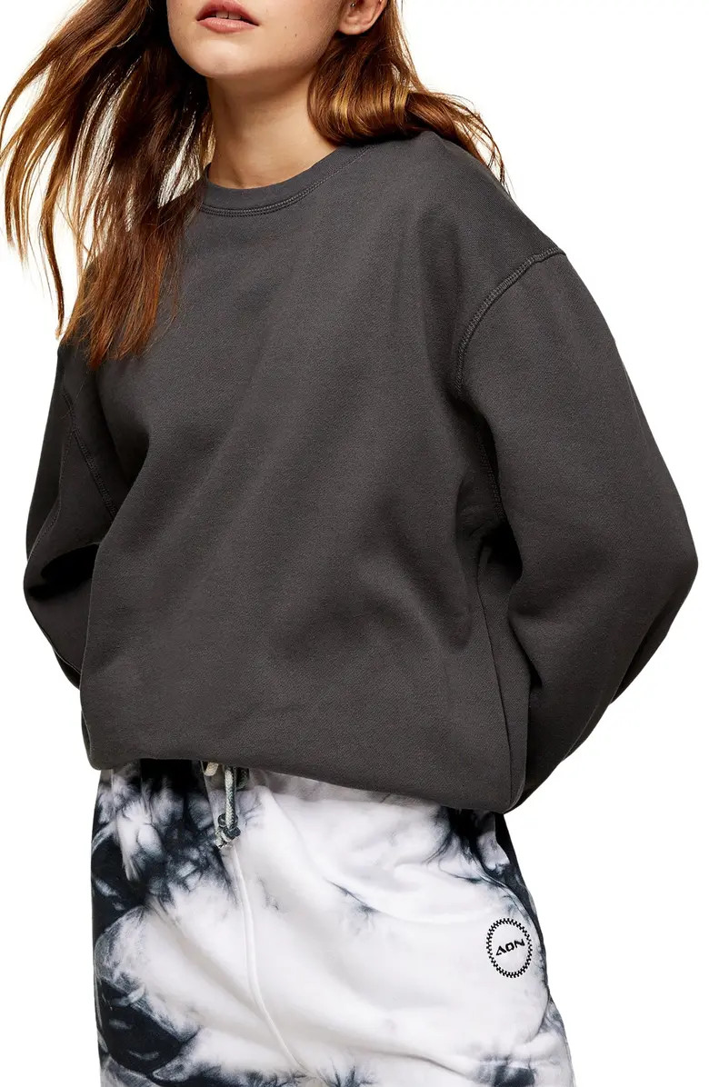 Flatlock Oversize Sweatshirt | Nordstrom