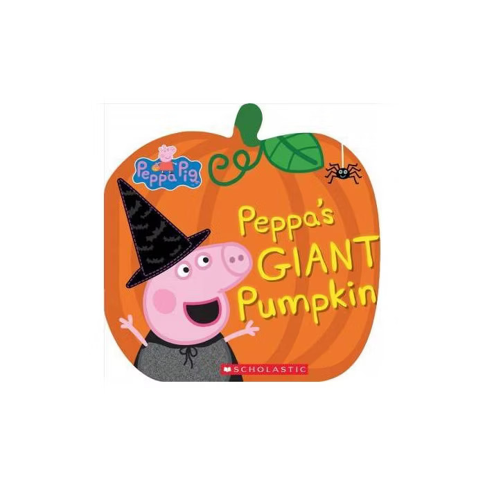 Peppa's Giant Pumpkin -  BRDBK (Peppa Pig) by Samantha Lizzio (Hardcover) | Target