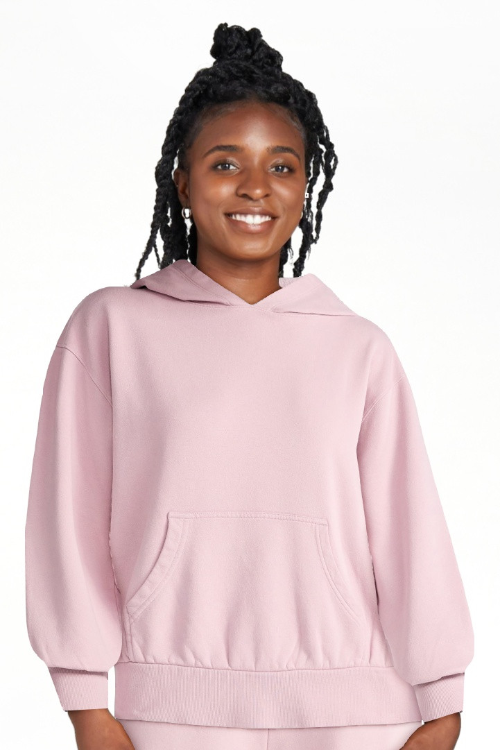 Scoop Women’s Mineral Washed Oversized Cropped Hoodie, Sizes XS-XXL | Walmart (US)