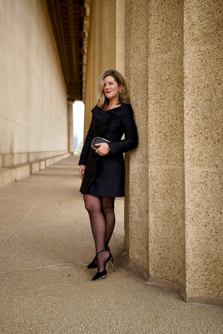 Some pieces you just know. The off-shoulder detail, the blazer structure, the way it makes you feel - this one's a keeper.

Ringing in 2026 in something I'll still love in 2036. 🥂

black blazer dress / black dress / holiday outfit / new years outfit 
 

 #LTKHoliday #LTKOver40 #LTKPetite