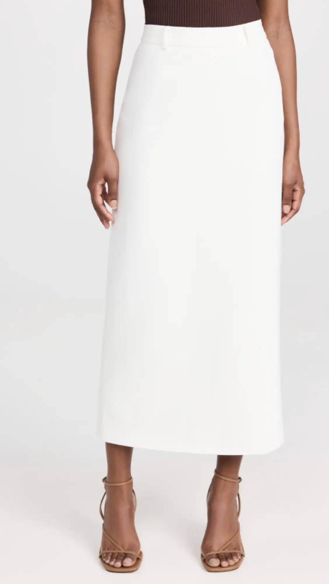 Pixie Market Nia White Maxi Skirt | Shopbop | Shopbop