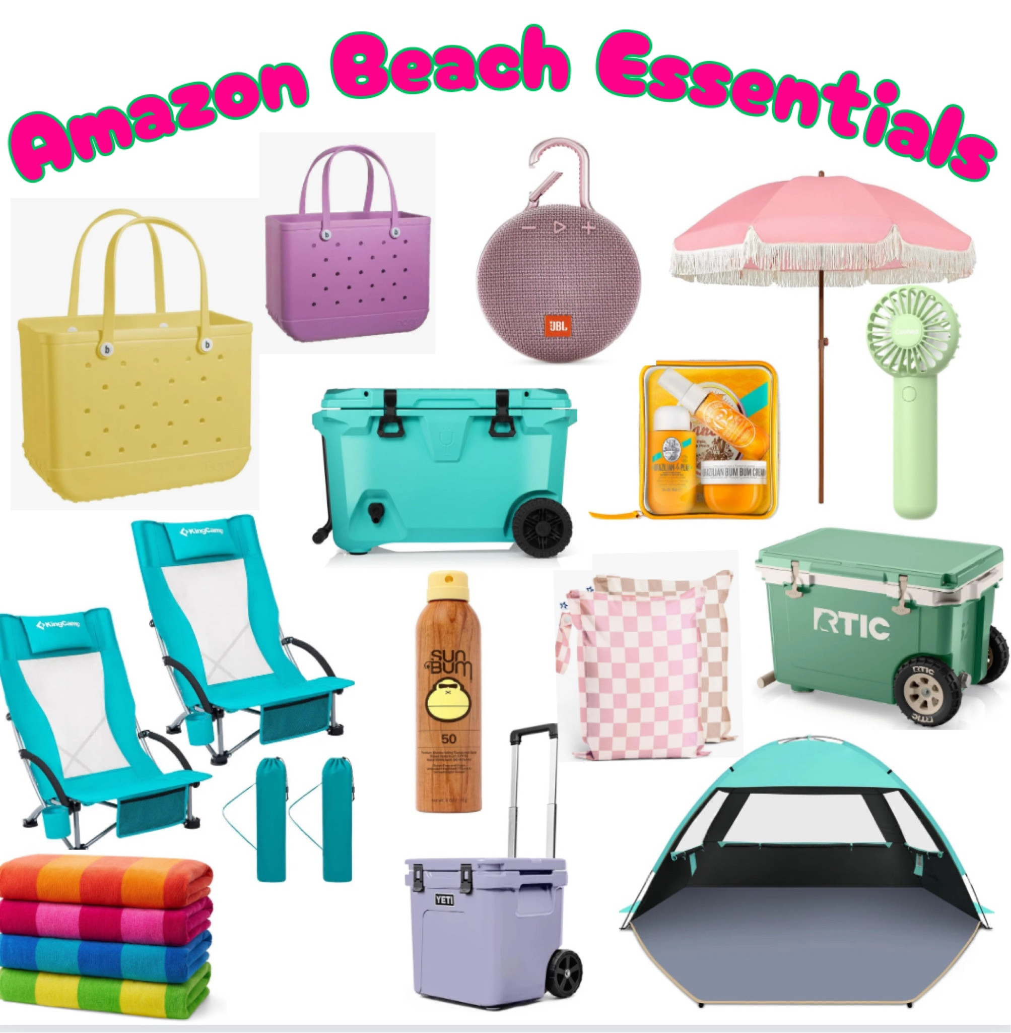 Headed to the beach this summer? I’ve put together some beach essentials off of Amazon that could be useful. 🏖️

Amazon, Beach Essentials, Bog Bag, Beach tent, Cooler, Fringe Tent, Speaker, Beach Towels

#LTKswim #LTKSeasonal #LTKtravel