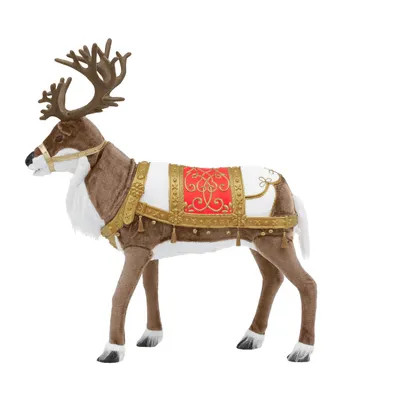 4 ft Animated Reindeer Christmas Animatronic | The Home Depot
