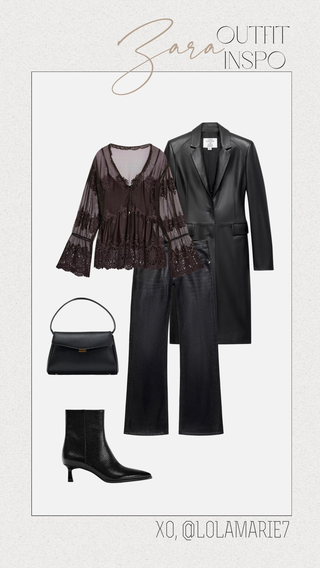 Zara holiday outfit inspo 🖤

#zara #ourfitinspo

#LTKootd #LTKHoliday