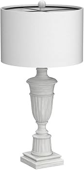 SAFAVIEH Lighting Collection Kylen Rustic Farmhouse White 31-inch Bedroom Living Room Home Office... | Amazon (US)