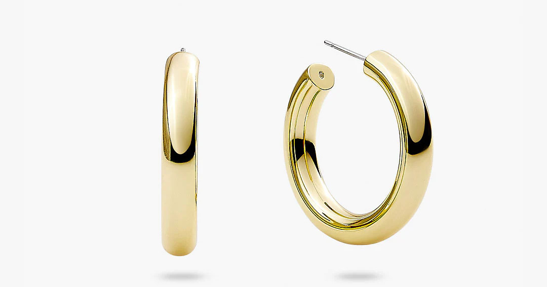 Small Gold Hoop Earrings - Tia Small | Ana Luisa