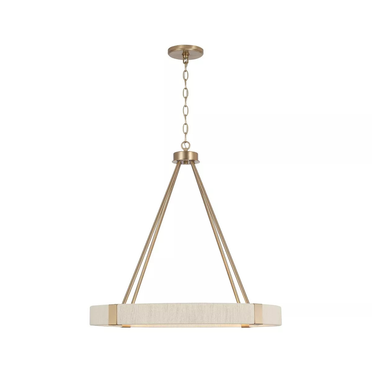 Capital Lighting Delaney 4 - Light Chandelier in  Matte Brass | Target