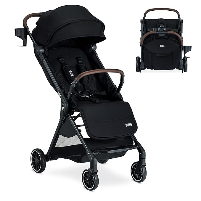 Britax Juniper Compact On-The-Go Stroller, Effortless Fastpack System with One-Hand RapidFold, Po... | Amazon (US)
