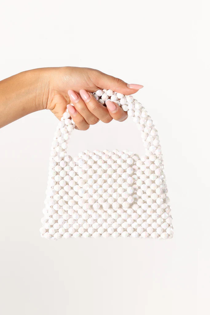 Delia Statement Bag - White | Petal & Pup (US)