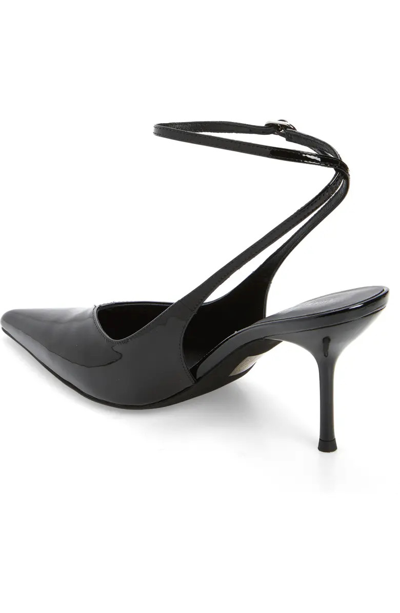 Executive Ankle Strap Pointed Toe Slingback Pump (Women) | Nordstrom