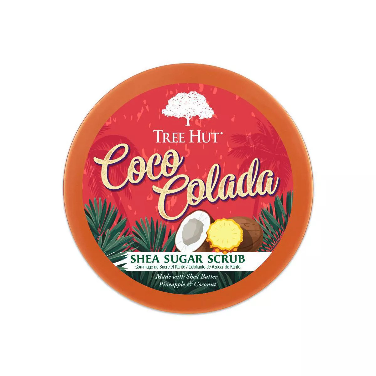 Tree Hut Coco Colada Shea Sugar Coconut Body Scrub - 18oz | Target