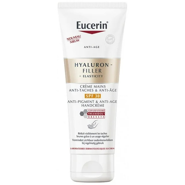 Eucerin Hyaluron-Filler + Elasticity Anti-Brown Spots & Anti-Aging Hand Cream SPF30 75ml | Walmart (US)