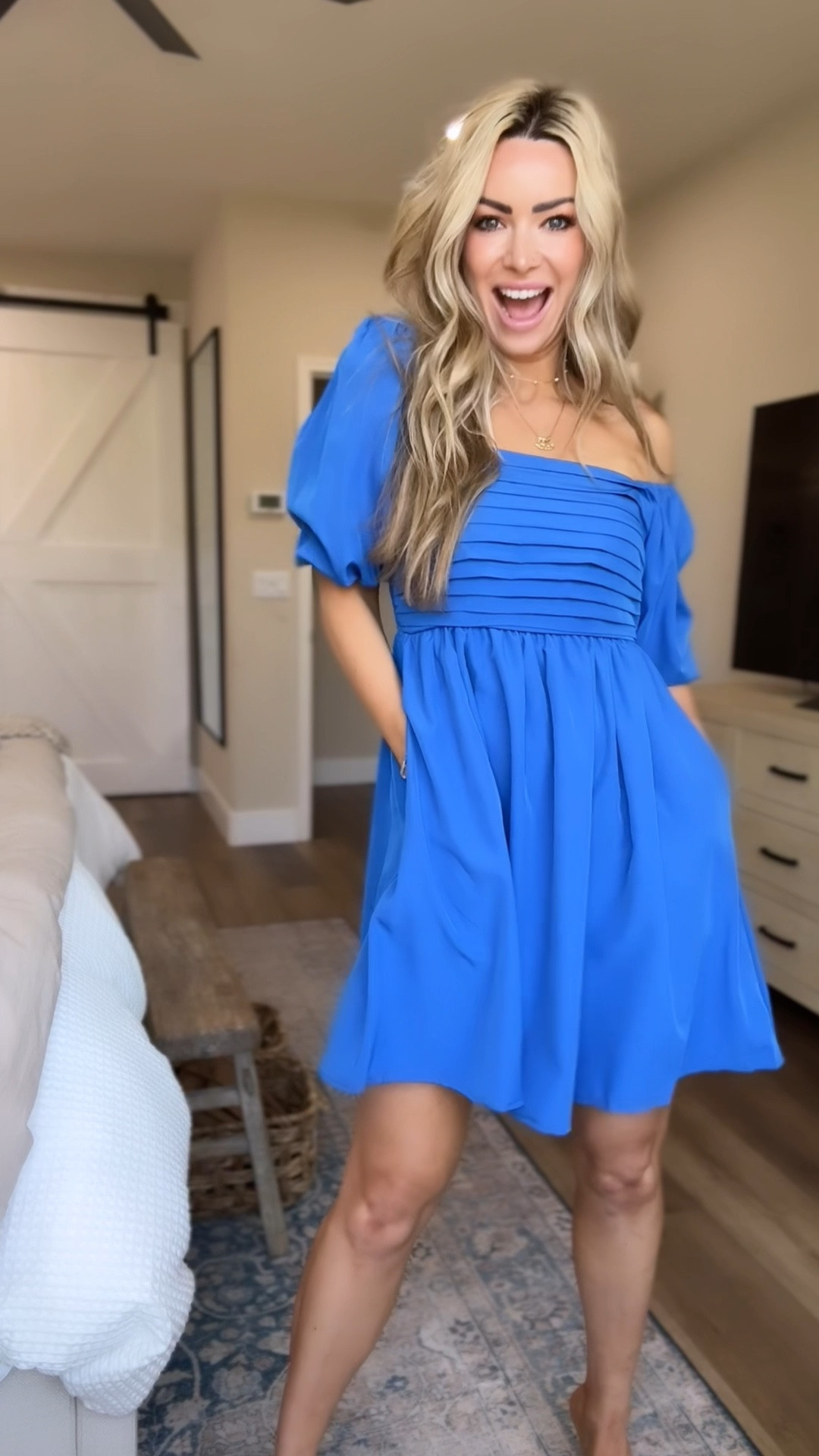 Amazon or Abercrombie?!? This dress is such a good Amazon find! Perfect wedding guest dress or any of your spring and summer events! And it has pockets!!! I got size small
Amazon fashion 

#LTKVideo #LTKFindsUnder50 #LTKWedding