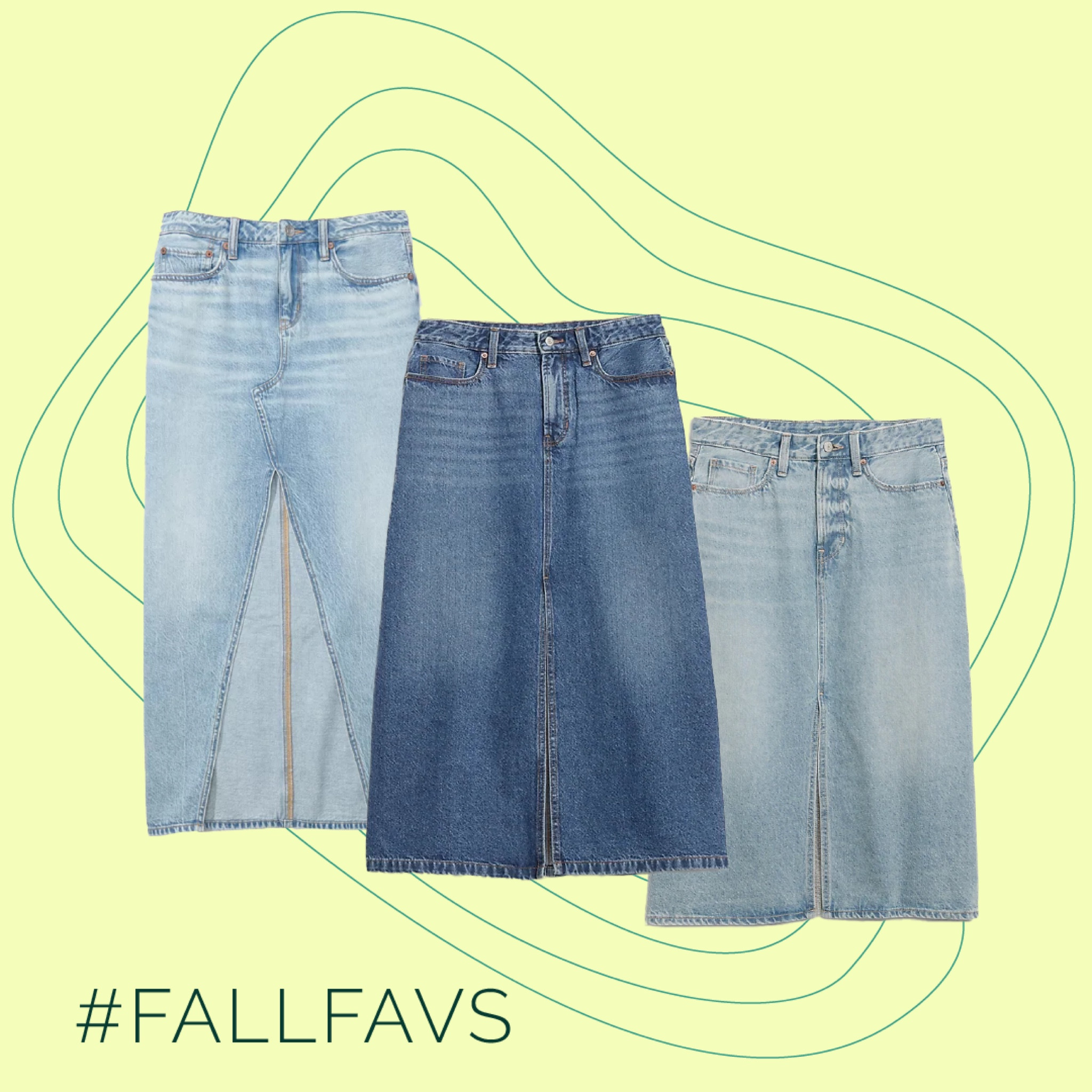 A fall fav is the denim maxi skirt trend! Here are some plus sized options for this adorable look. 

#LTKcurves #LTKSeasonal #LTKunder100