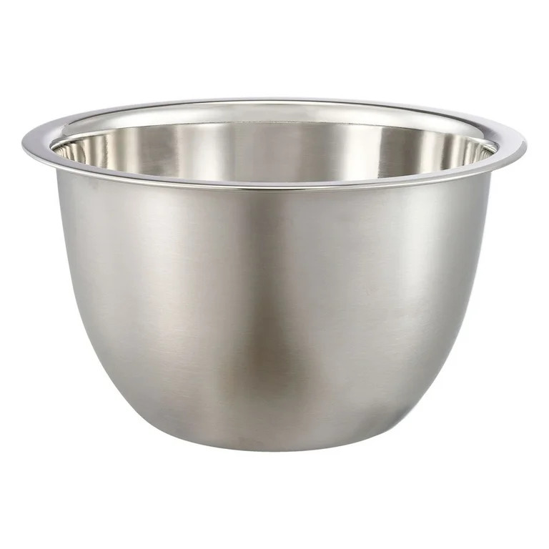 Mainstays SS 3QT Multi-Use Mixing Bowl for Prepping, Serving or Storage | Walmart (US)