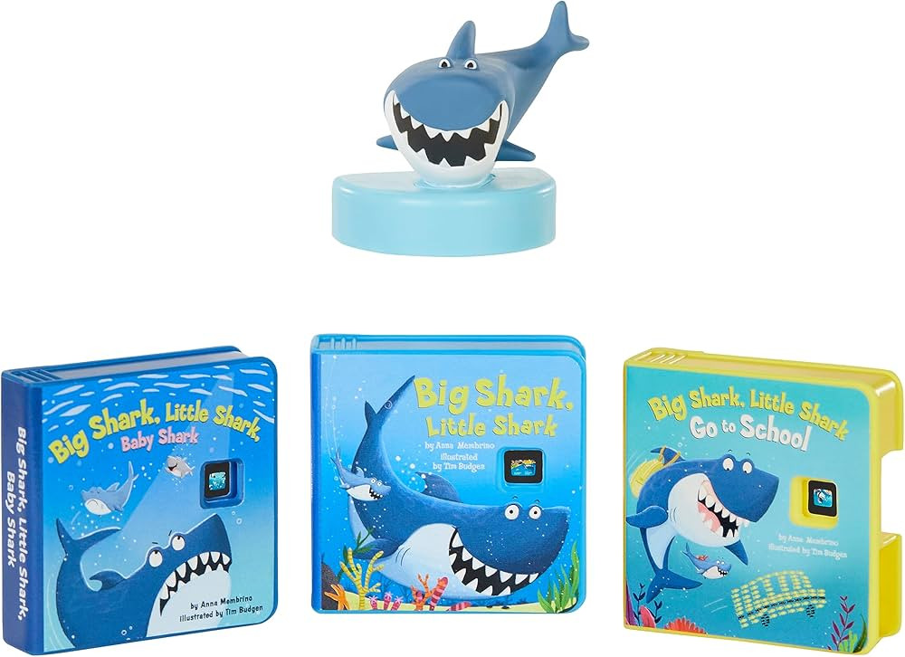 Little Tikes Story Dream Machine Big Shark, Little Shark Story Collection, Storytime, Books, Rand... | Amazon (US)