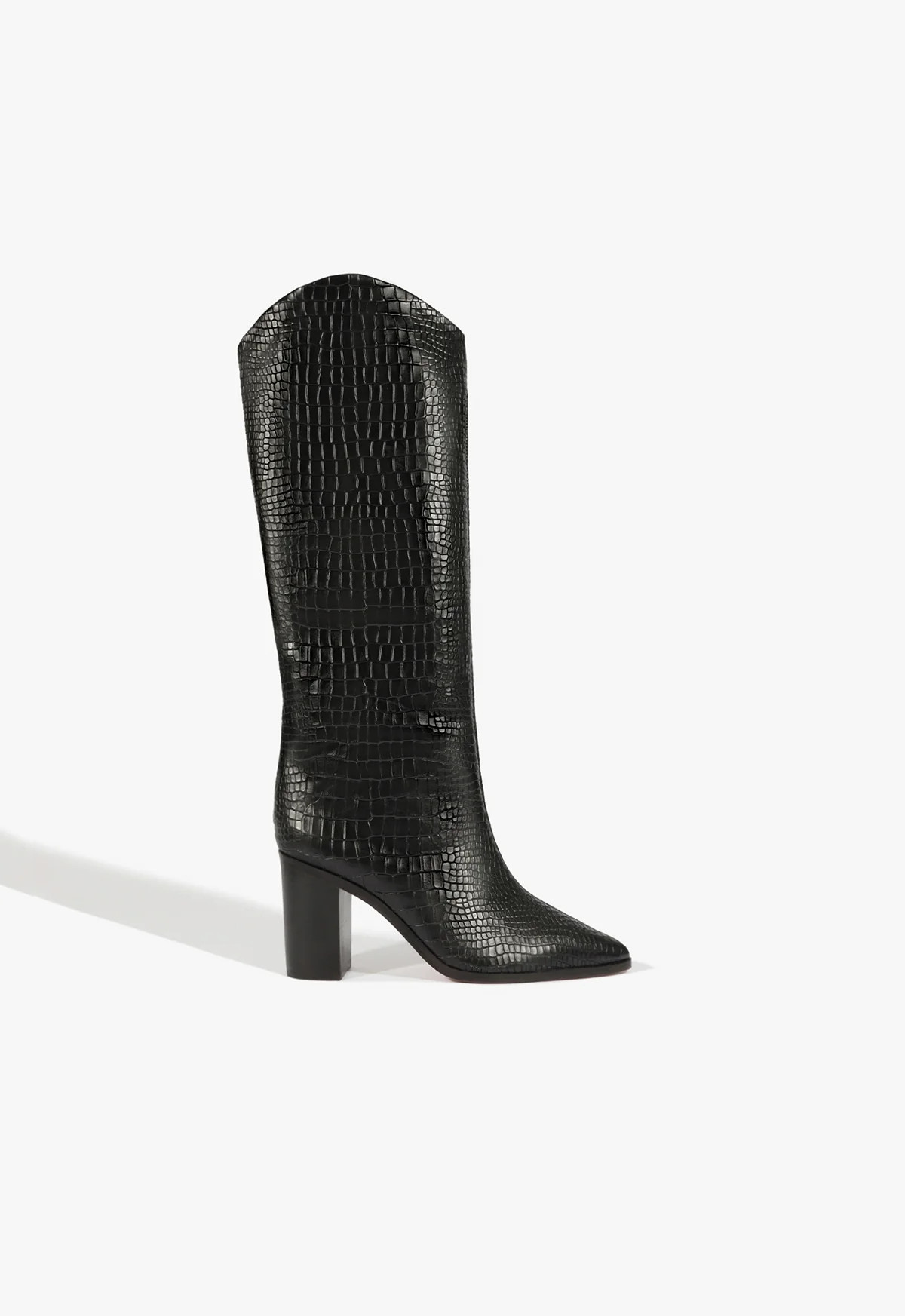 Black Block Heeled Boot Maryana | SCHUTZ | Schutz (US)