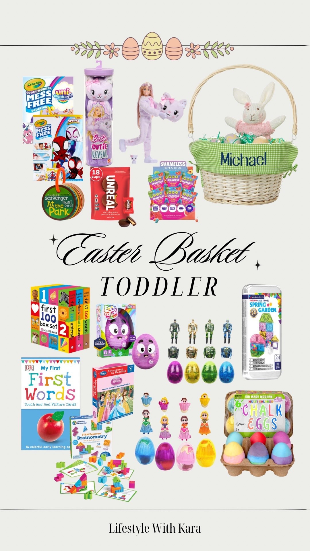 Toddler Easter basket ideas! 

#LTKBaby #LTKKids #LTKSeasonal