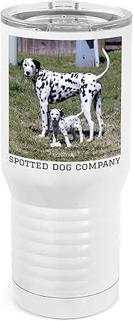 Amazon.com | Personalized 20oz White Stainless Steel Tumbler with Your Custom Photo, Logo or Desi... | Amazon (US)