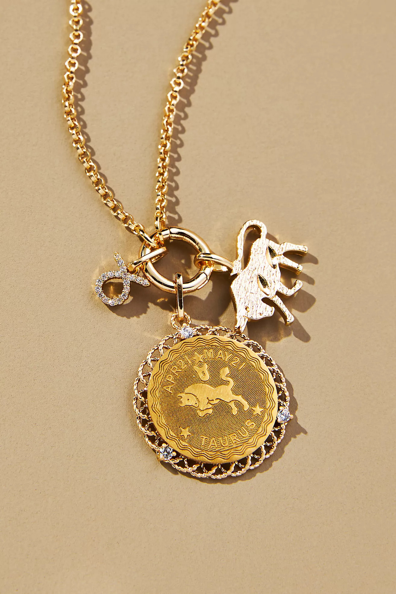 Zodiac Charm Necklace | Anthropologie (US)