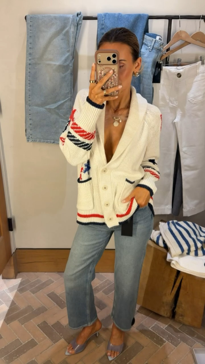 This cardi is east coast summer dreams. Size medium here paired with a Paige straight leg super soft denim 25
These heels are so fun for summer, I snagged the blue ones but think I need the pink too. Size down .5 size

#LTKgrwm #LTKSeasonal #LTKOver40