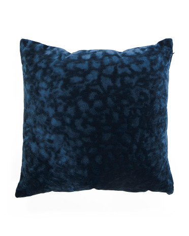 24X24 Oversized Luxury Textured Velvet Pillow, Polyester | TJ Maxx