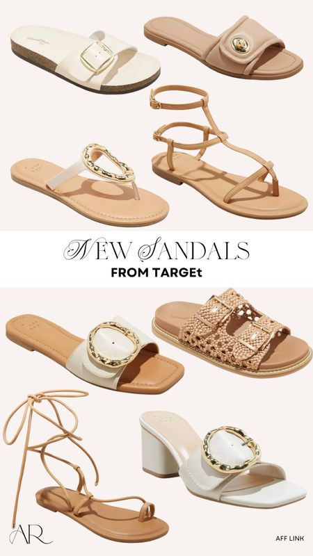 New sandals from Target!

Neutral sandals, sandal finds, summer sandals, summer flats 

#LTKstyletip #LTKfindsunder50 #LTKshoecrush