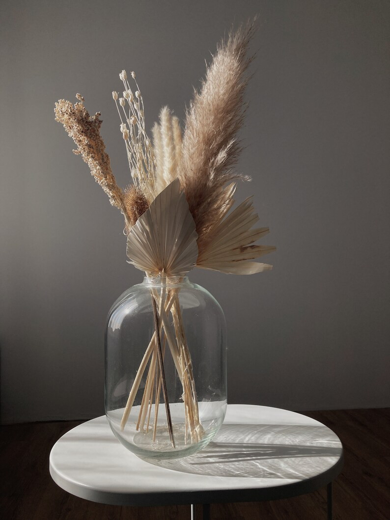 Middle-size Boho Bottle-shaped Vase For Pampas Grass Vase For | Etsy | Etsy (US)