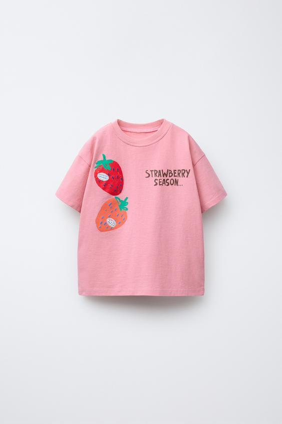 FRUIT PRINT T-SHIRT | Zara US