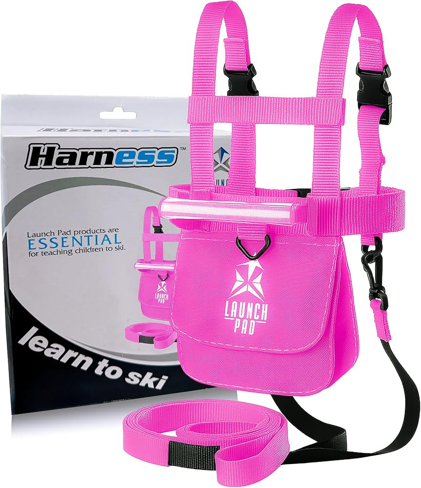 Launch Pad Toddler Ski Harness with Leash - Ski Harness for Kid w/ 7' Elasticized Leash, Easy Lif... | Amazon (US)