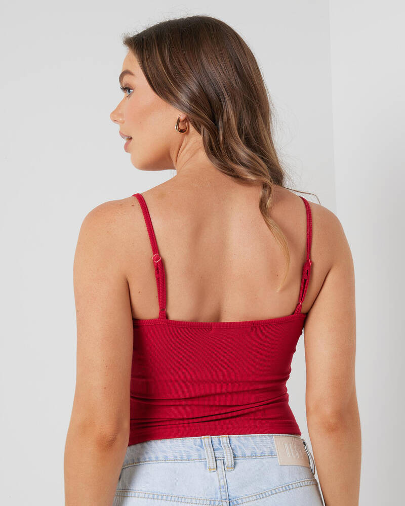 Basic Fine Rib Cami Top | City Beach (EU)