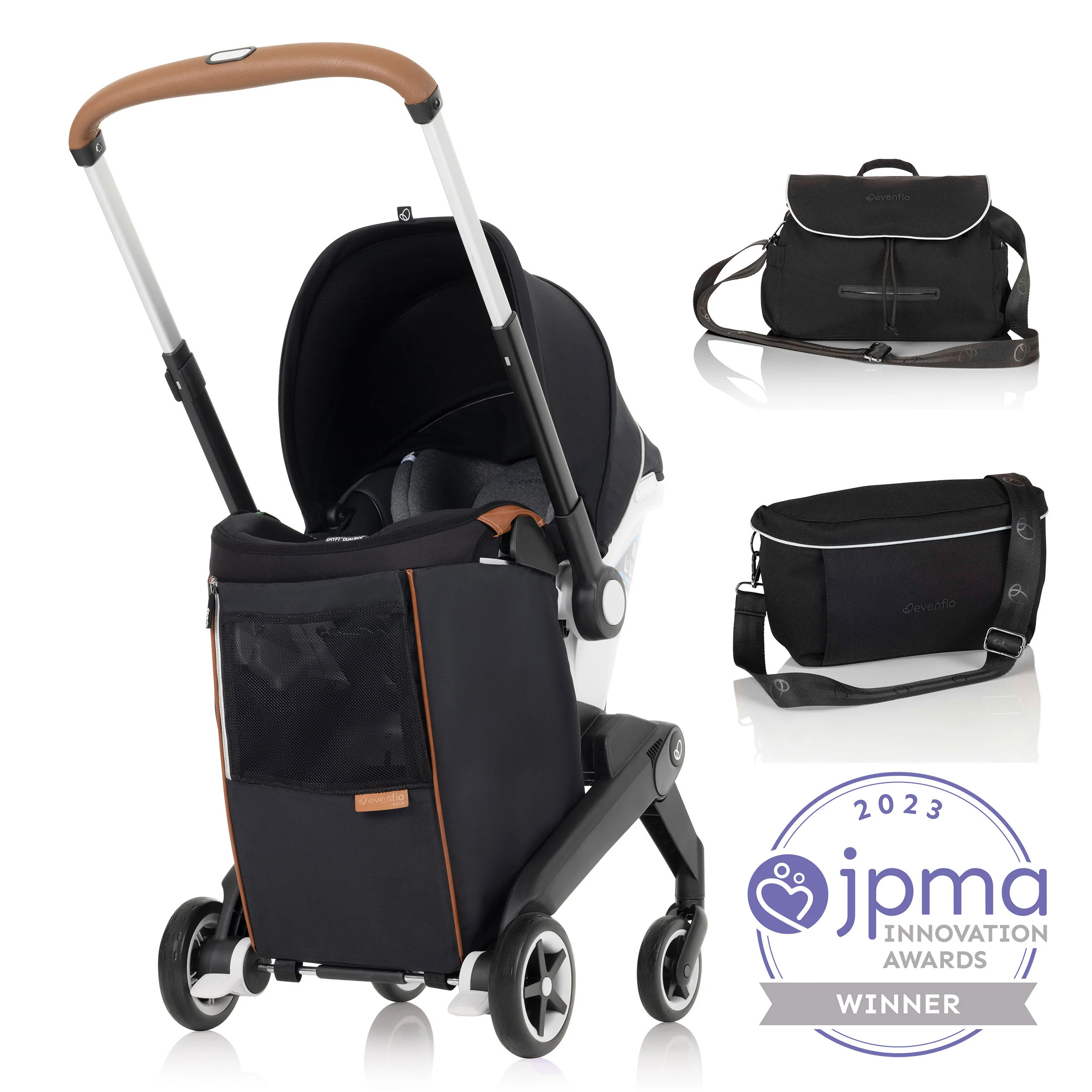 Evenflo® Gold Shyft DualRide Infant Car Seat Stroller Combo with Carryall Storage & Extended Can... | Evenflo