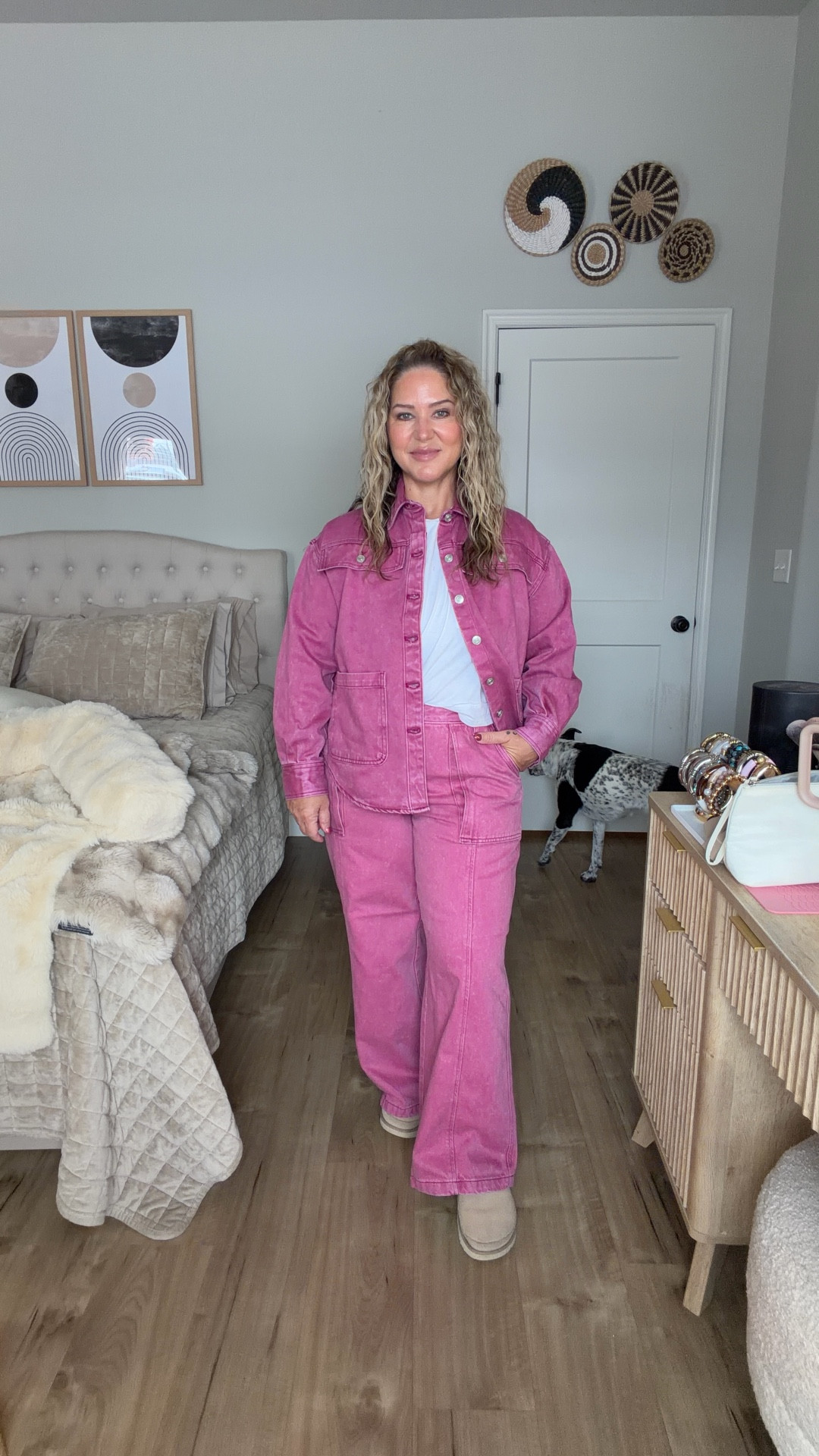 Jacket size medium 
Jeans size 12
Shirt size large 
Shoes tts 

#LTKPetite #LTKMidsize #LTKOver40