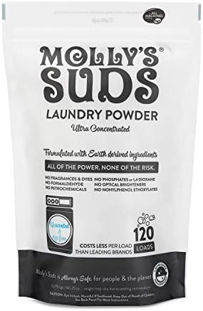 Molly's Suds Laundry Detergent Powder| Natural Laundry Detergent for Sensitive Skin | Stain Fighting | Amazon (US)