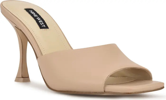 NINE WEST Perfact Heeled Slide Sandal | Nordstromrack | Nordstrom Rack