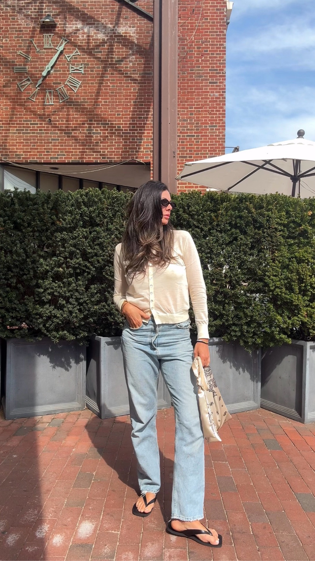 I’ve been reaching for these jeans on repeat lately

They’re relaxed but still flattering, easy to wear and somehow work with everything in my closet

This is the kind of outfit I throw on when I don’t want to think but still want to feel put together

Wearing a size 25 for reference

#LTKmomlife #LTKgrwm #LTKootd
