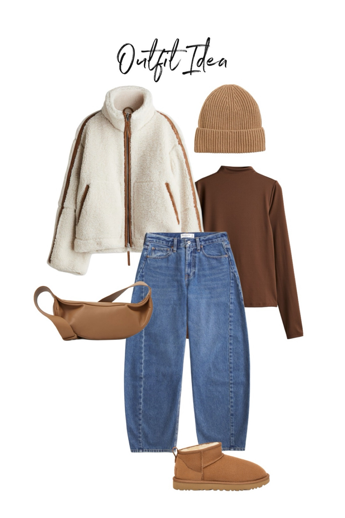 Cosy autumn outfit idea with a fleece jacket & Uggs 🍂🤎

#LTKstyletip #LTKxAFSale #LTKautumn